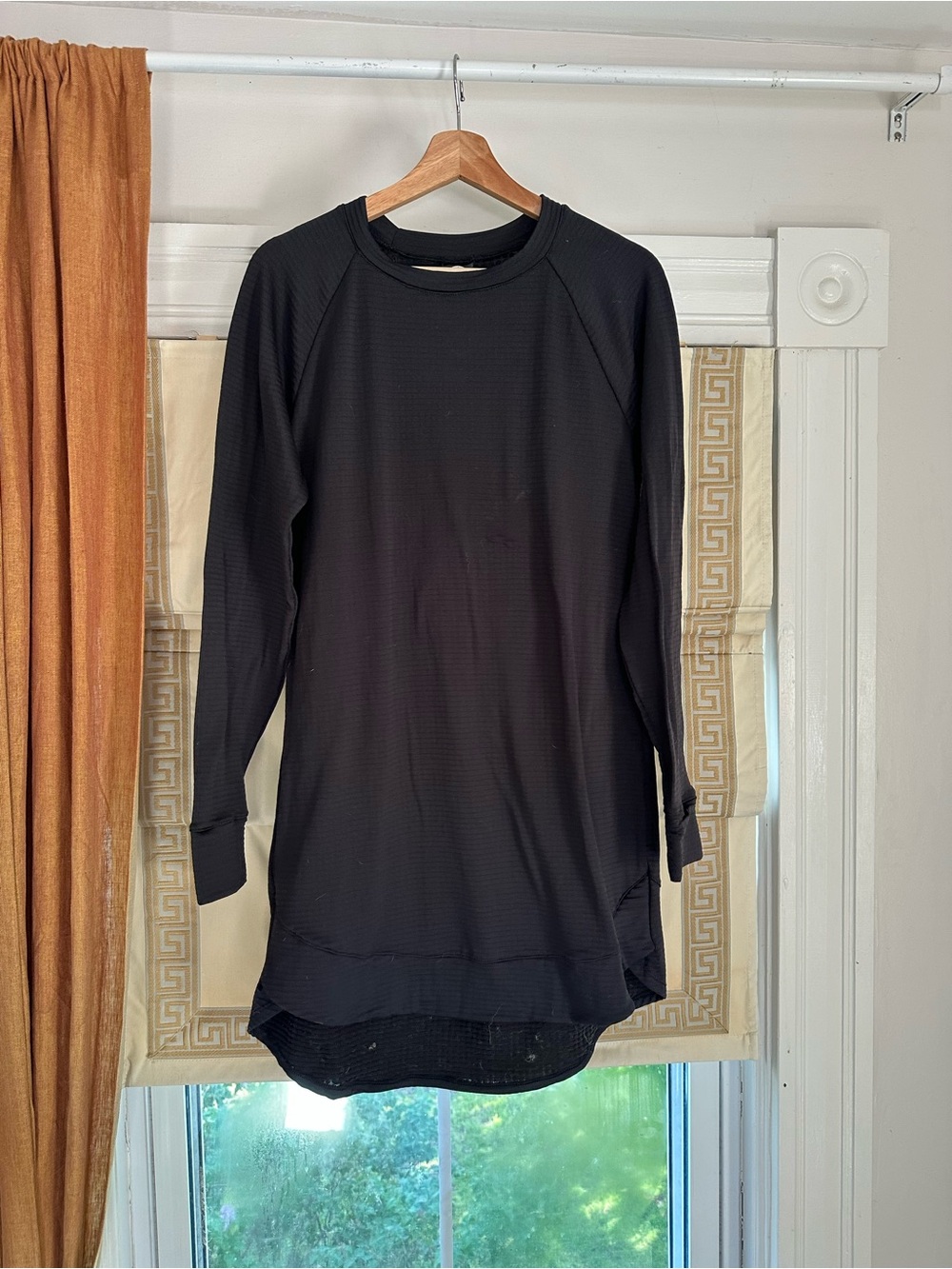 Corbeaux - Black Long Sleeve Tunic Sweatshirt NWT